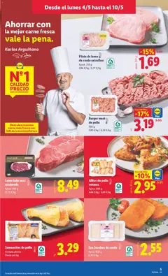 Vista previa Filete de lomo de cerdo extrafino, Aprox. 250 g válido desde el 04.05.2026 | Página: 7