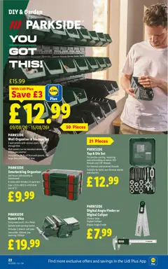 Preview of Weekly offers Lidl valid from 06/08/2026 | Page: 26 | Products: Box, Calvados, Wall panels