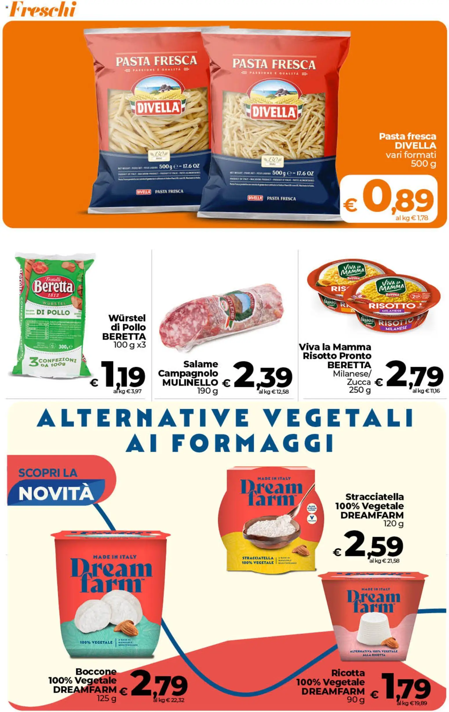 Volantino Ipercoop del 07.04.2026 | Pagina: 18 | Prodotti: Pollo, Pasta, Zucca, Stracciatella