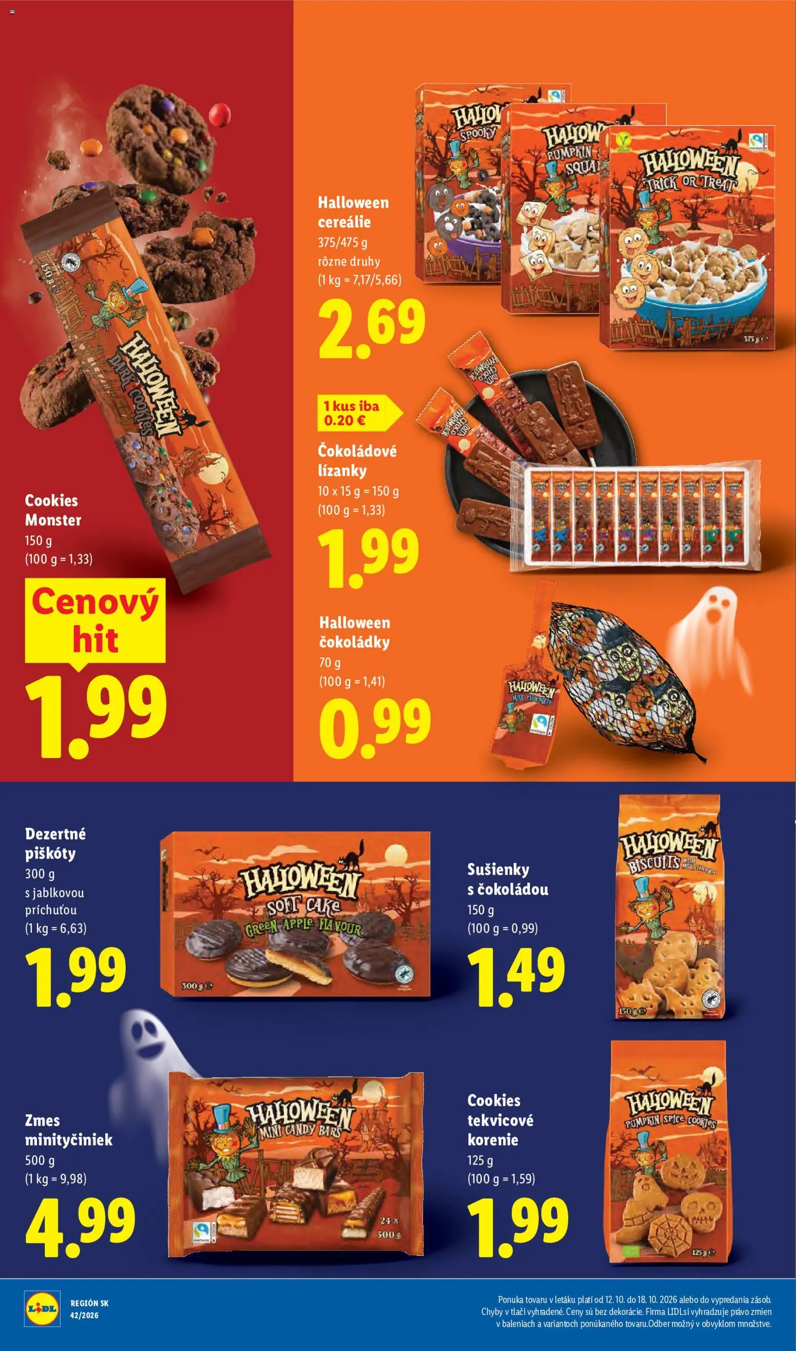Nové Lidl akcie – leták je platný od 19.10.2026 | Strana: 42