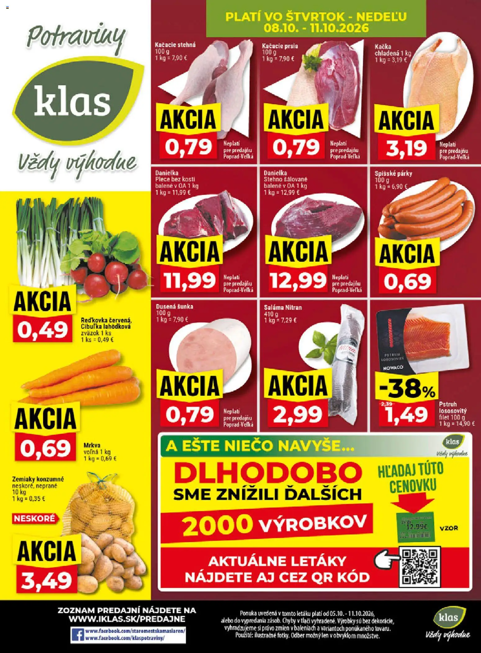 Nové Klas akcie – leták je platný od 05.10.2026 | Strana: 25