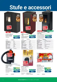 Anteprima del volantino CFadda volantino valido a partire dal 01/10/2026 | Pagina: 2 | Prodotti: Pellet, Acqua, Stufa, Aspiracenere