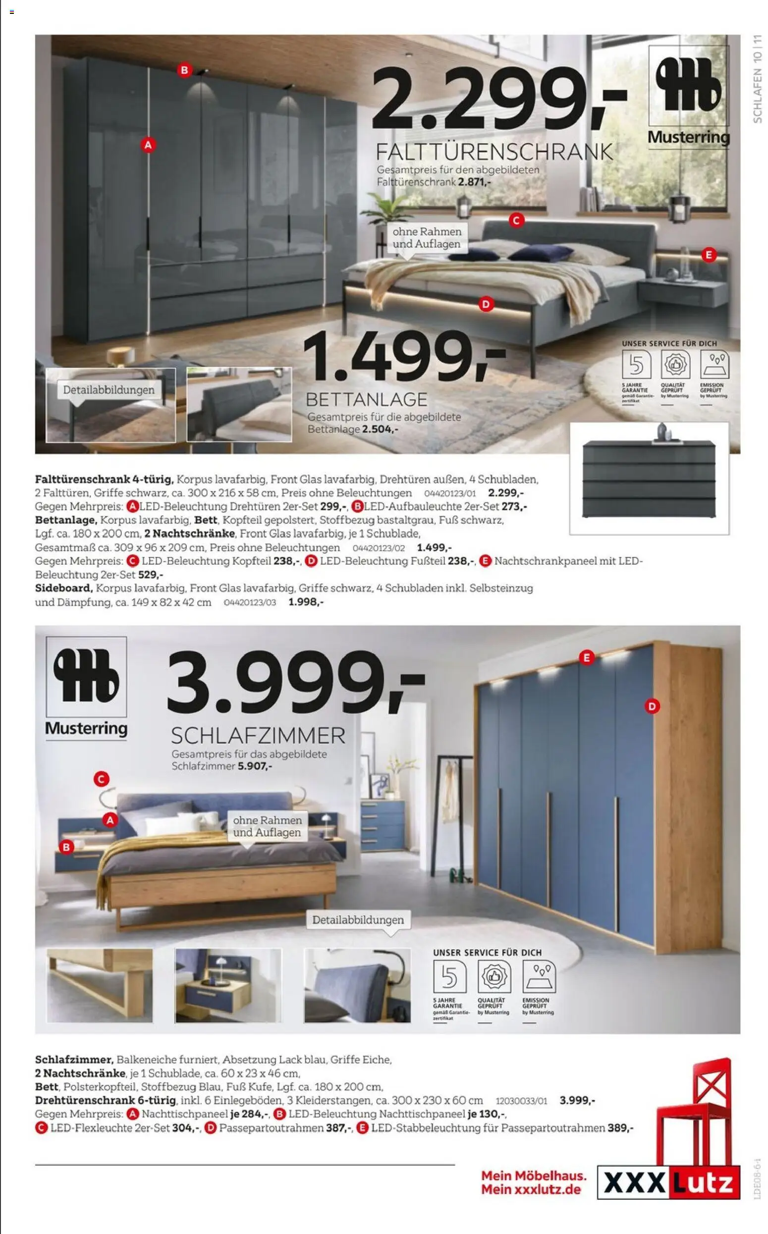 XXXLutz Zuhause beginnt hier – gültig ab 08.08.2026 | Seite: 11 | Produkte: Drehtürenschrank