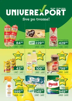 Univerexport katalog - pregled Univerexport kataloga - važi od 08.06.2026