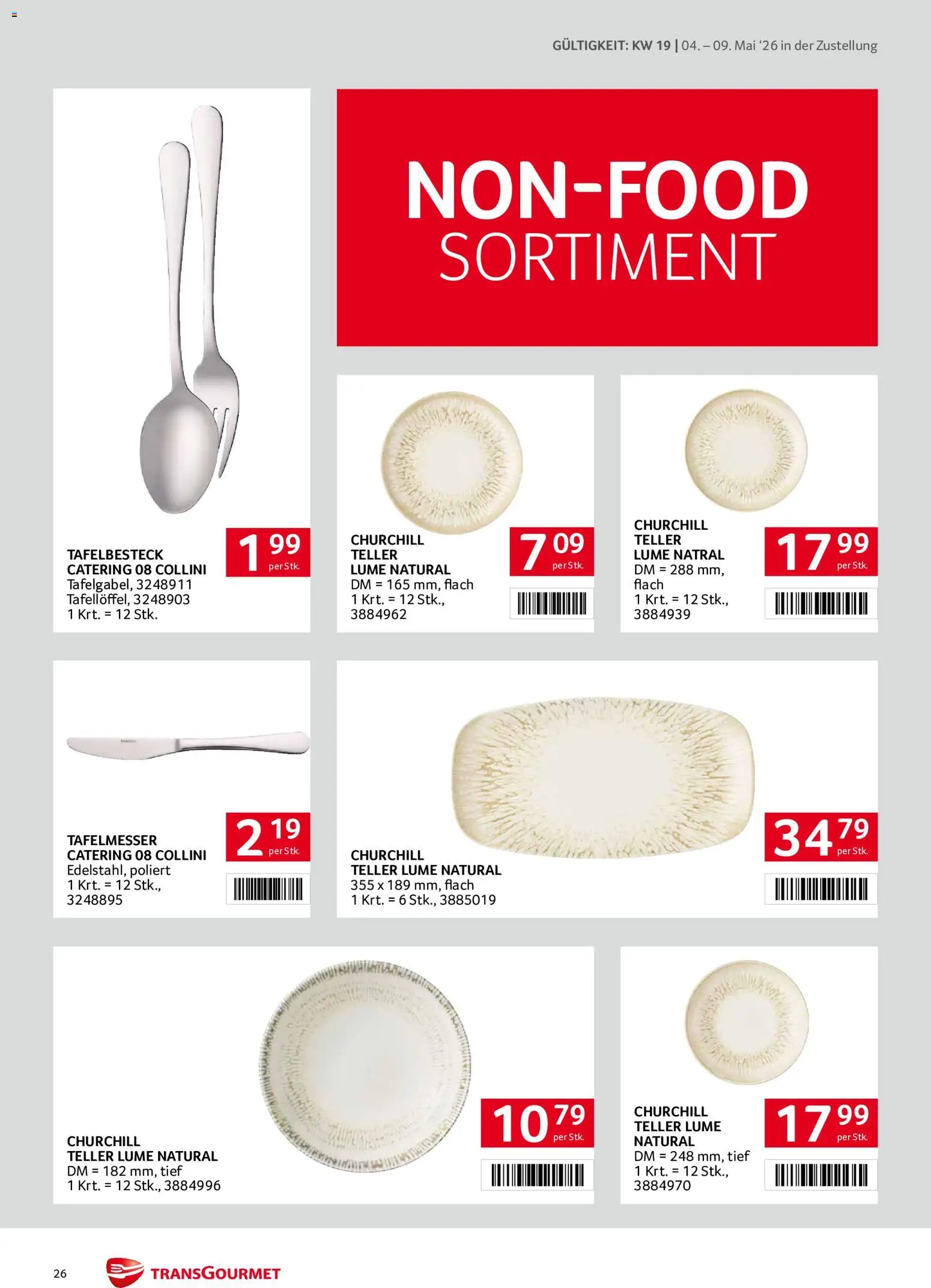 Transgourmet Zustellaktion gültig ab 04.05.2026 | Seite: 26