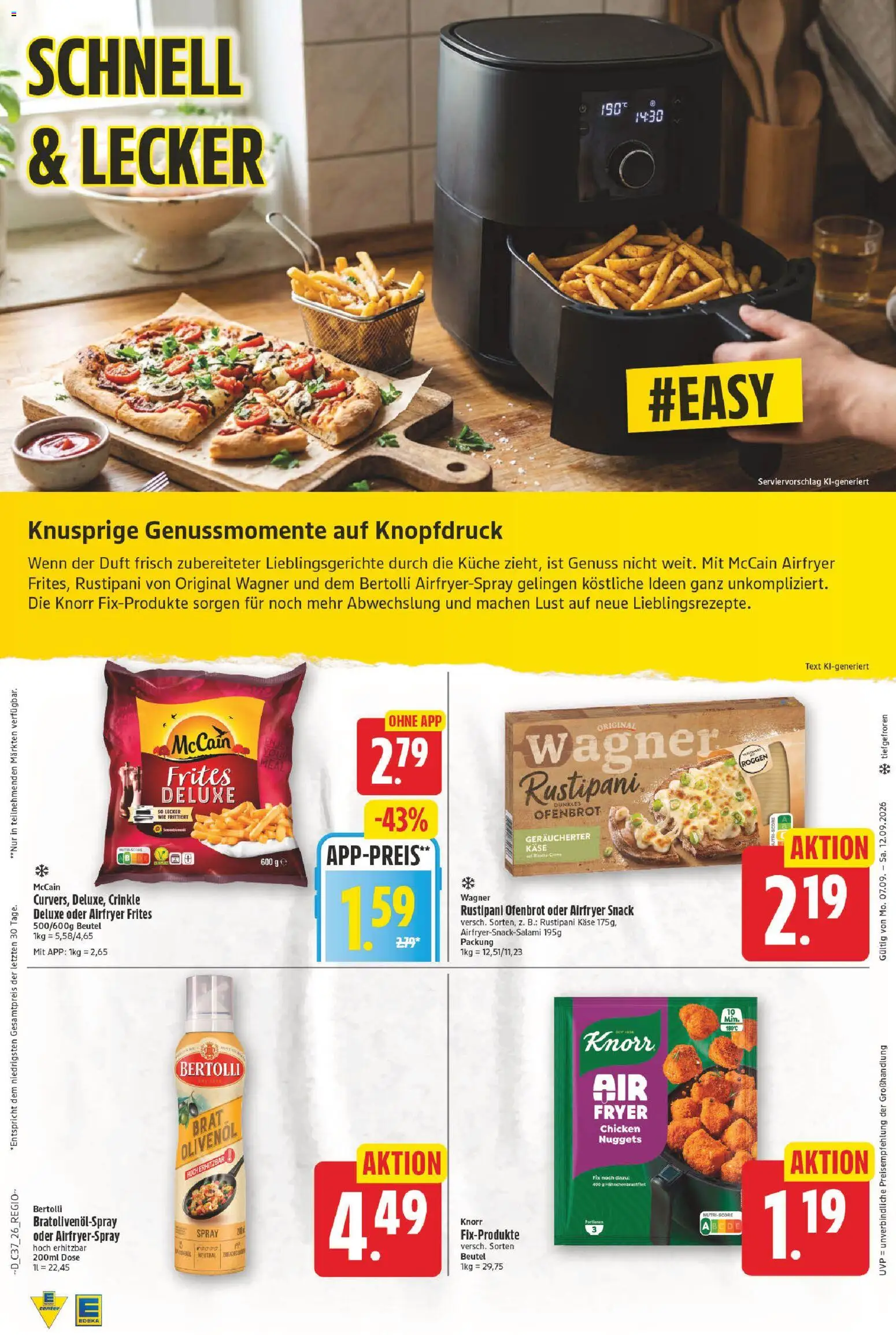 E center Prospekt – gültig ab 07.09.2026 | Seite: 26 | Produkte: Olivenol, Küche, Duft, Knorr