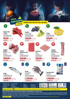 Metro katalog Dokazano - pregled Metro kataloga - važi od 09.09.2026