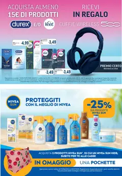 Anteprima del volantino Famila volantino Grandi Marche valido a partire dal 16/07/2026 | Pagina: 6 | Prodotti: Crema depilatoria, Tè, Bikini, Cuffie