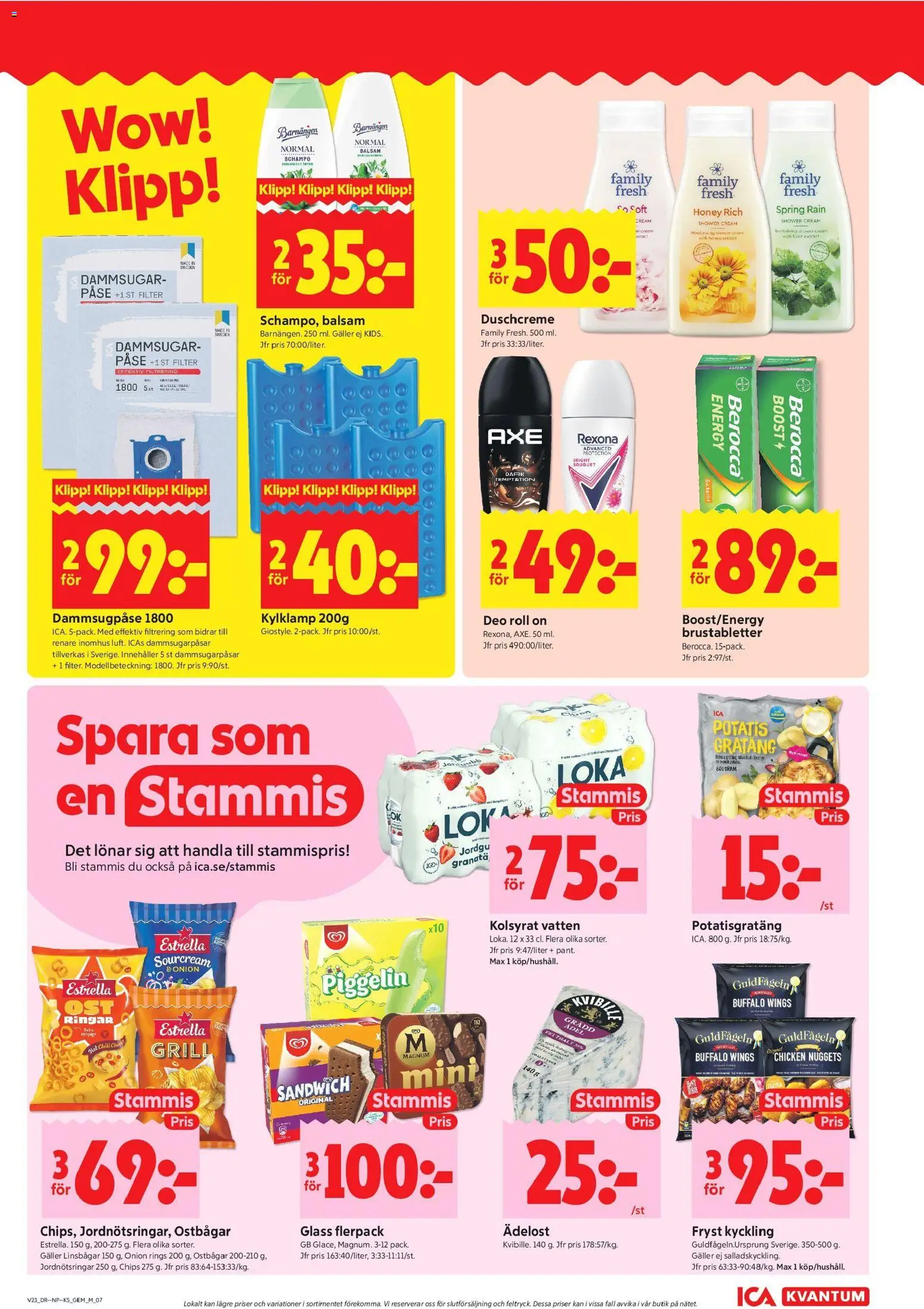 ICA Kvantum reklamblad aktuell från 01.06.2026 | Sida: 7