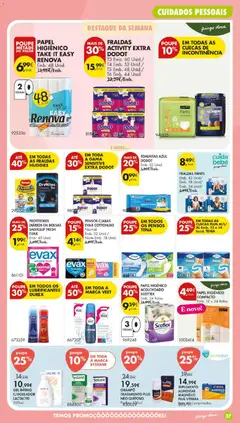 Pré-visualização Pingo Doce folheto válido de 12.05.2026 | Página: 39 | Produtos: Papel higiénico, Fraldas, Shampoo, Cuecas