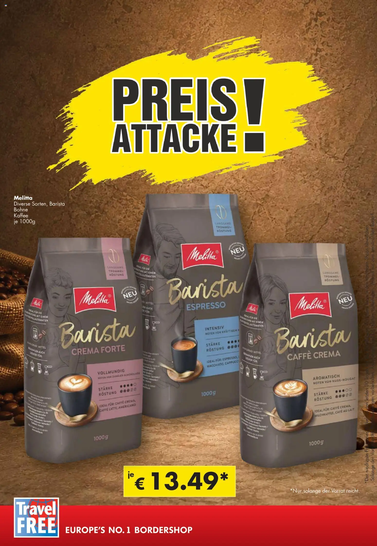 Travel Free Angebote – gültig ab 01.09.2026 | Seite: 5 | Produkte: Melitta, Kaffee, Schokolade