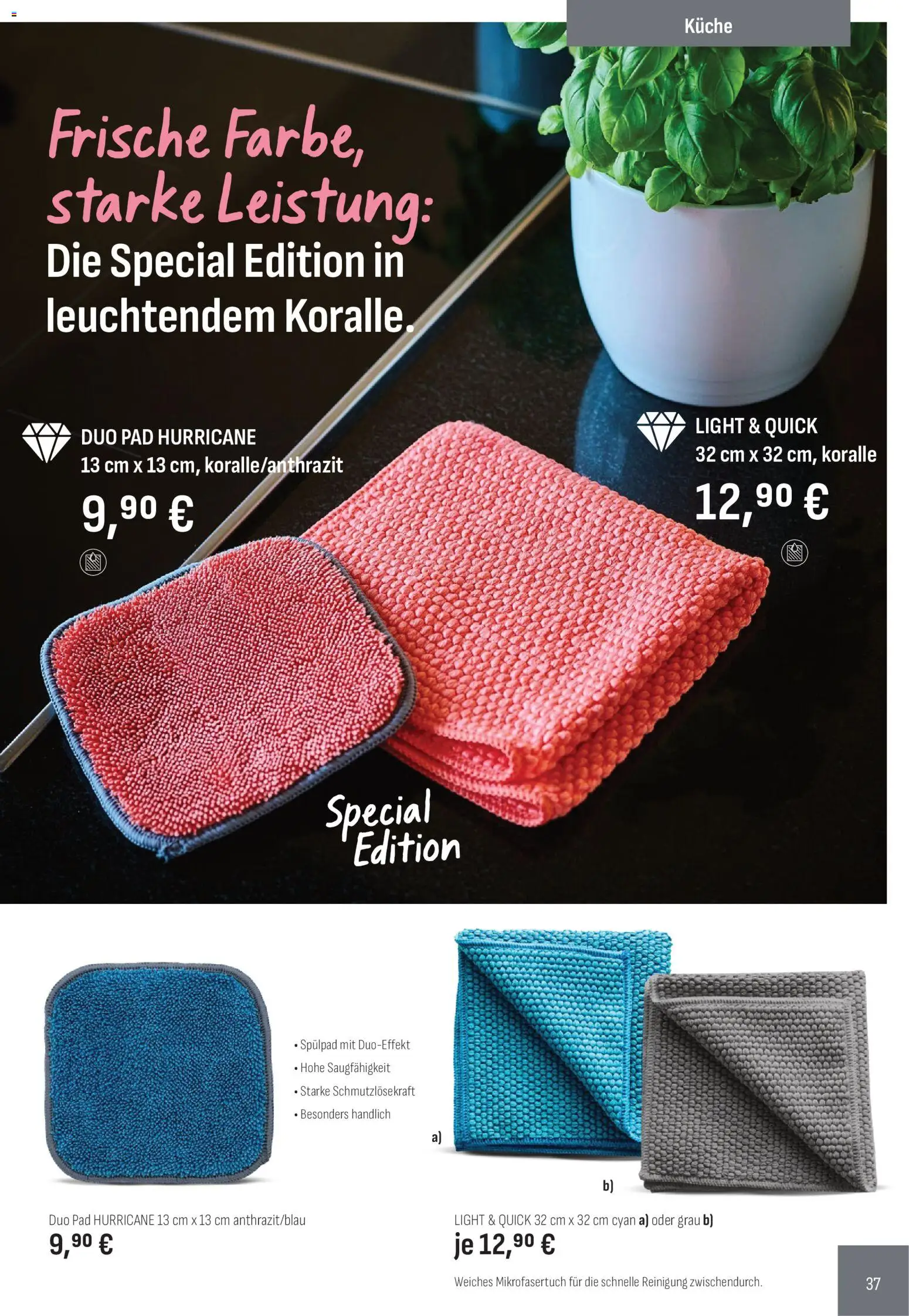 Katalog ProWin Juli / Dezember 2026 – gültig ab 01.07.2026 | Seite: 37 | Produkte: Küche