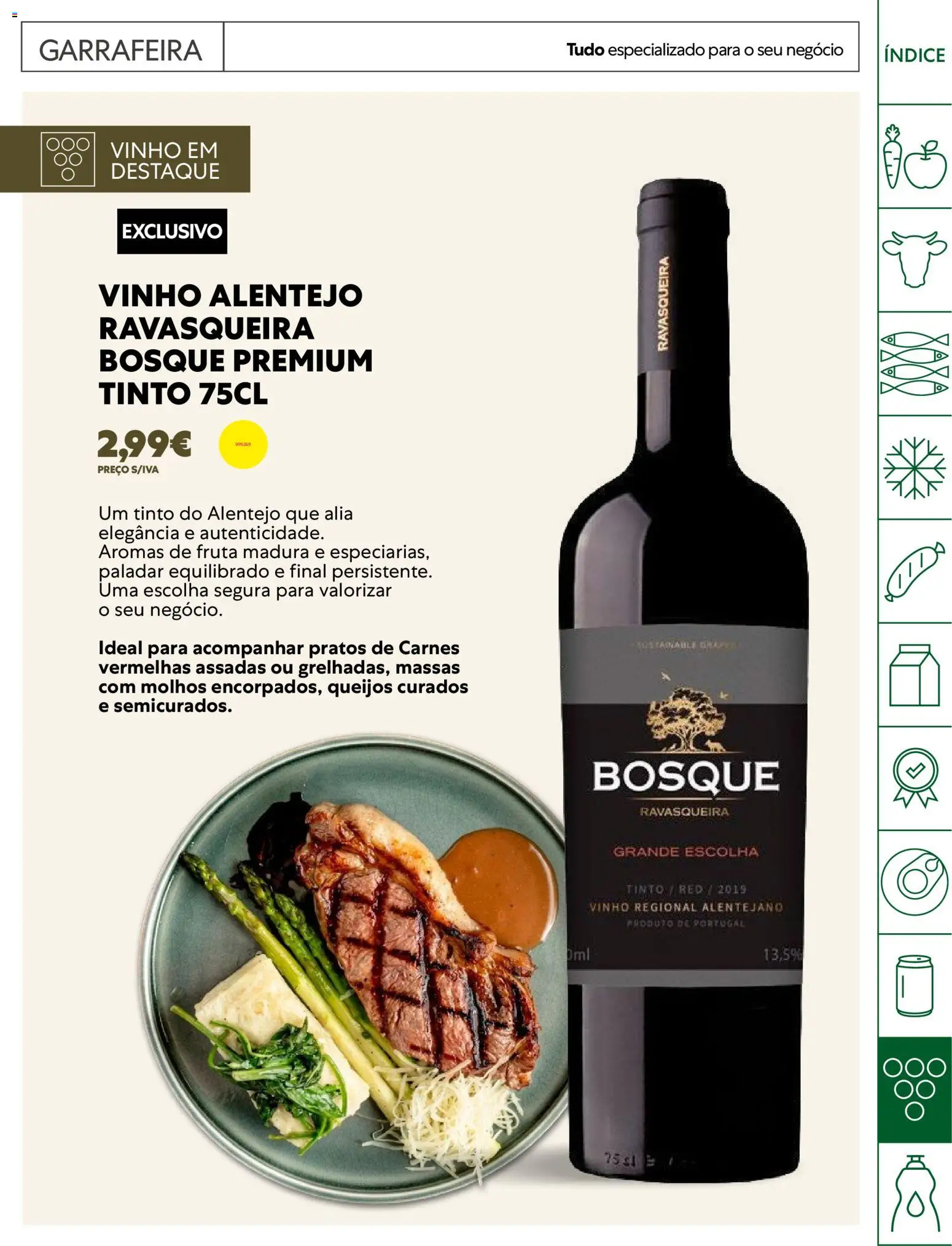 Recheio Horeca │ válido de 12.05.2026 | Página: 31 | Produtos: Pratos, Vinho
