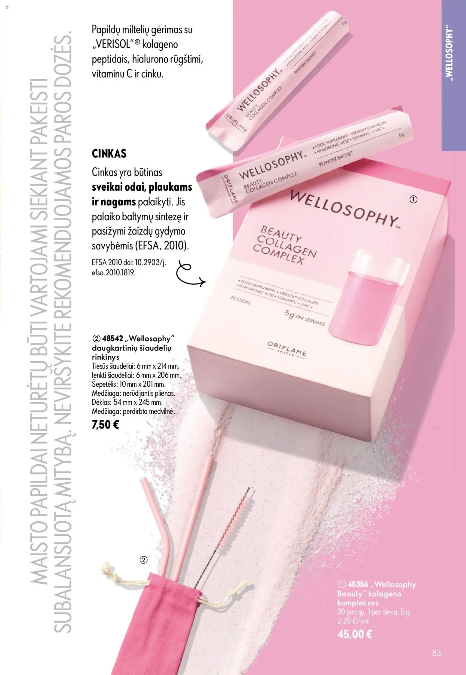 Oriflame akcijos nuo 24.06.2026 | Puslapis: 83 | Prekių: Šepetėlis, Dėklas