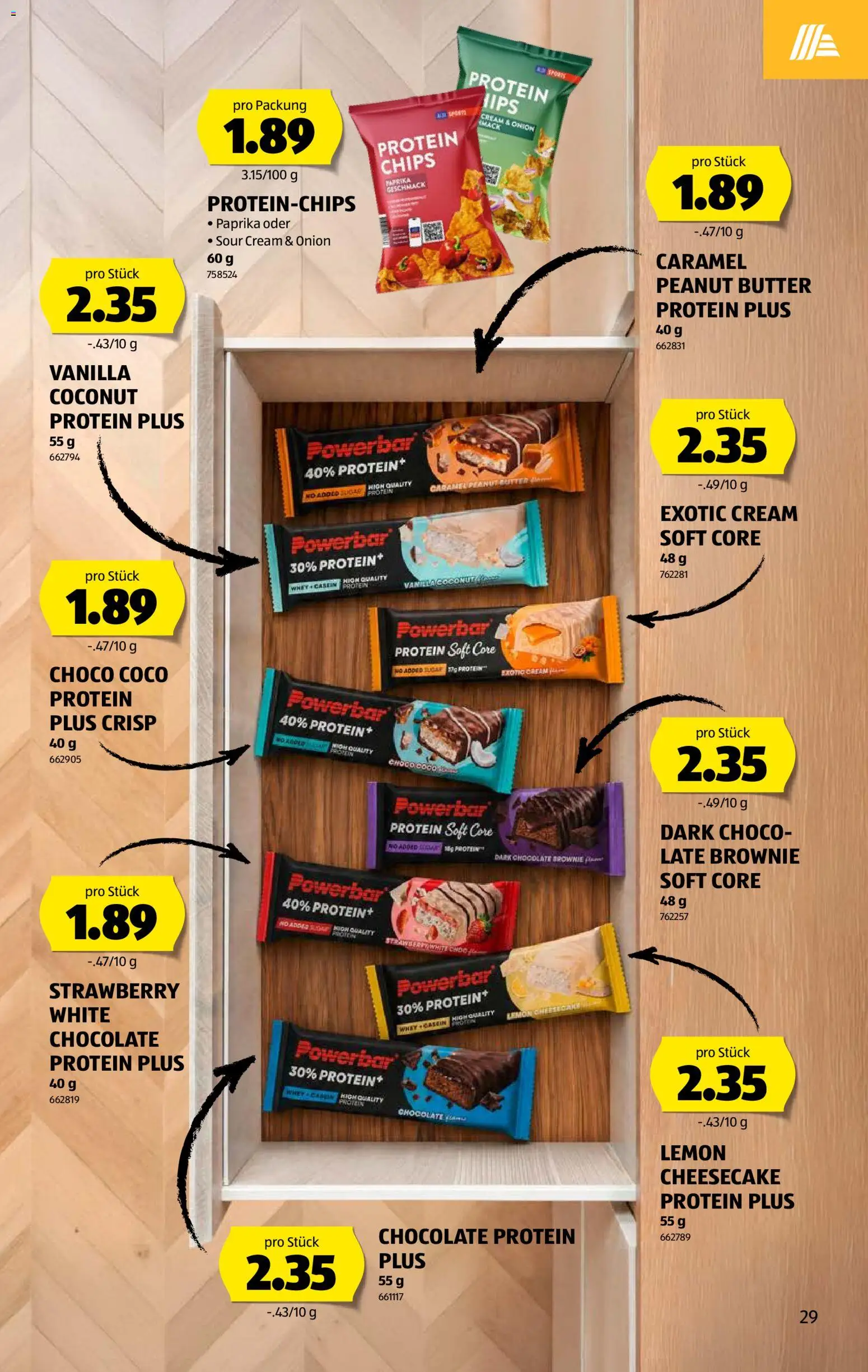 Aldi aktionen – gültig ab 23.07.2026 | Seite: 29 | Produkte: Butter, Paprika, Chips