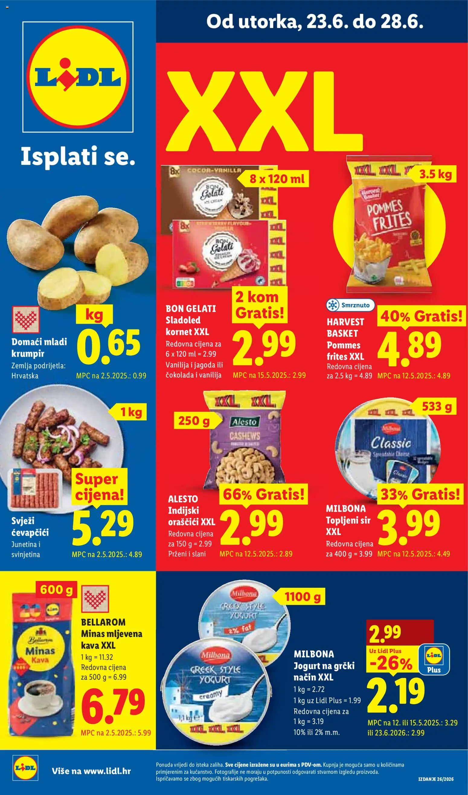Lidl katalog | vrijedi od 23.06.2026 | Stranica: 1