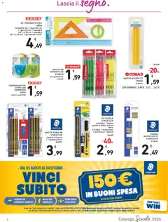 Anteprima del volantino Conad volantino Superstore Scuola valido a partire dal 21/08/2026 | Pagina: 4