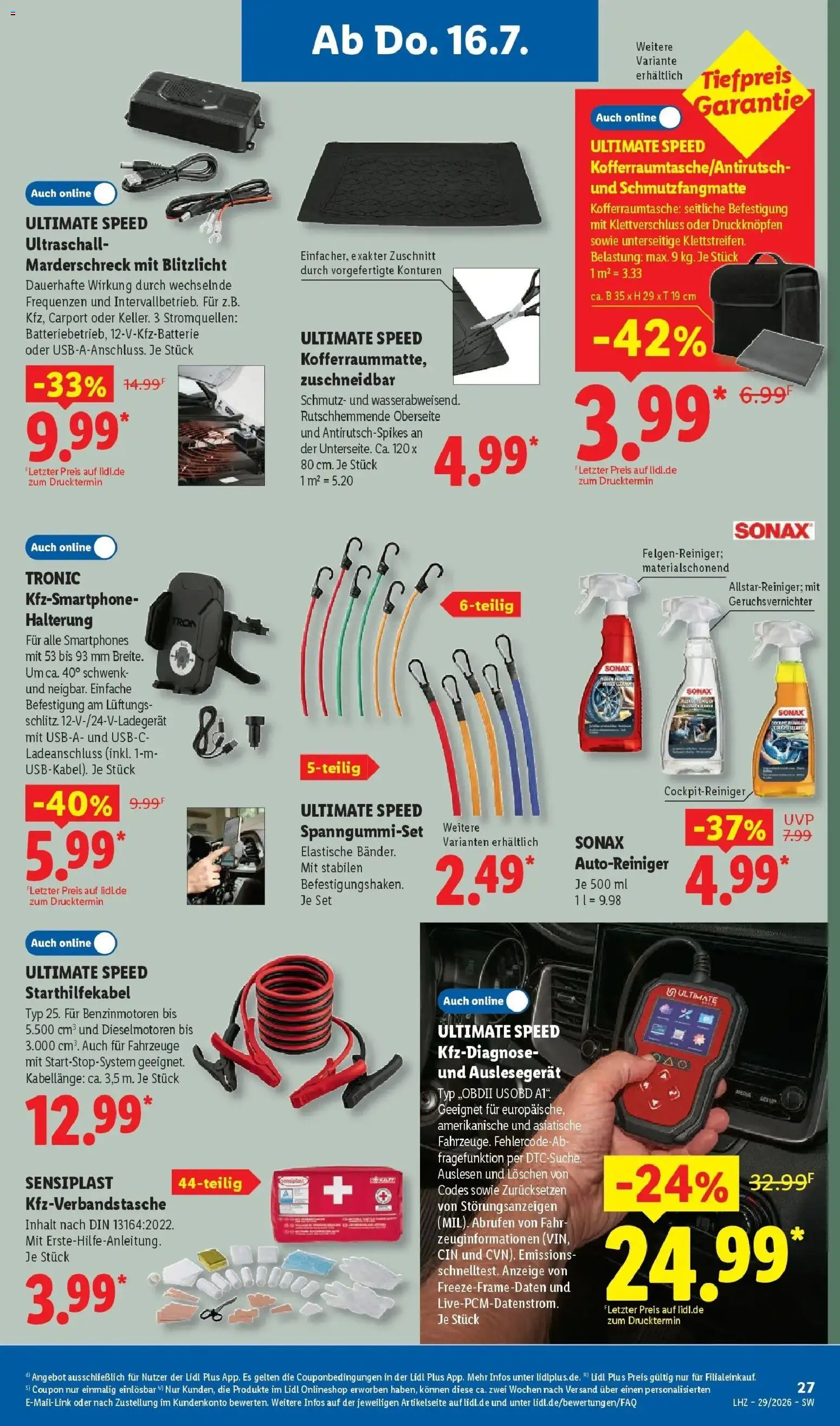 Lidl Prospekt Mühlacker – gültig ab 13.07.2026 | Seite: 49 | Produkte: Schmutzfangmatte, Smartphones