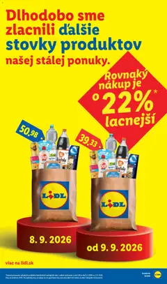 Lidl leták platný od 05.10.2026 | Strana: 3 | Produkty: Kofola, Toaletný papier, Prostriedok na umývanie riadu