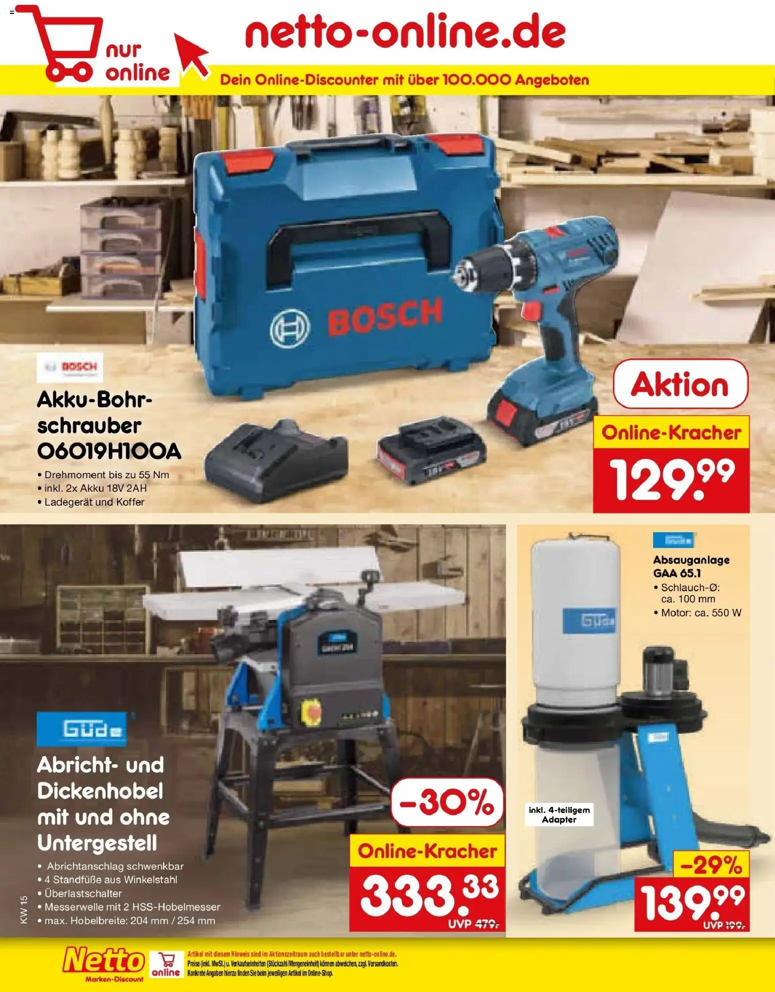 Netto Marken-Discount Prospekt München	 – gültig ab 07.04.2026 | Seite: 36 | Produkte: Bosch, Adapter, Koffer, Ladegerät