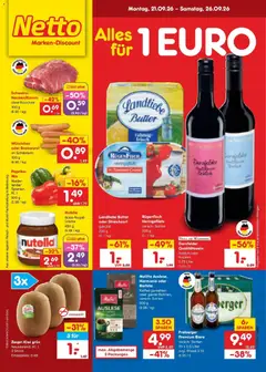 Netto Marken-Discount Prospekt Thiendorf ab 21.09.2026 gültig