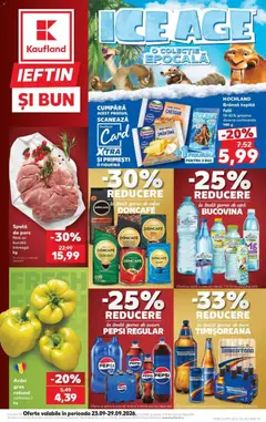 Ofertele Kaufland valabile de la 23.09.2026