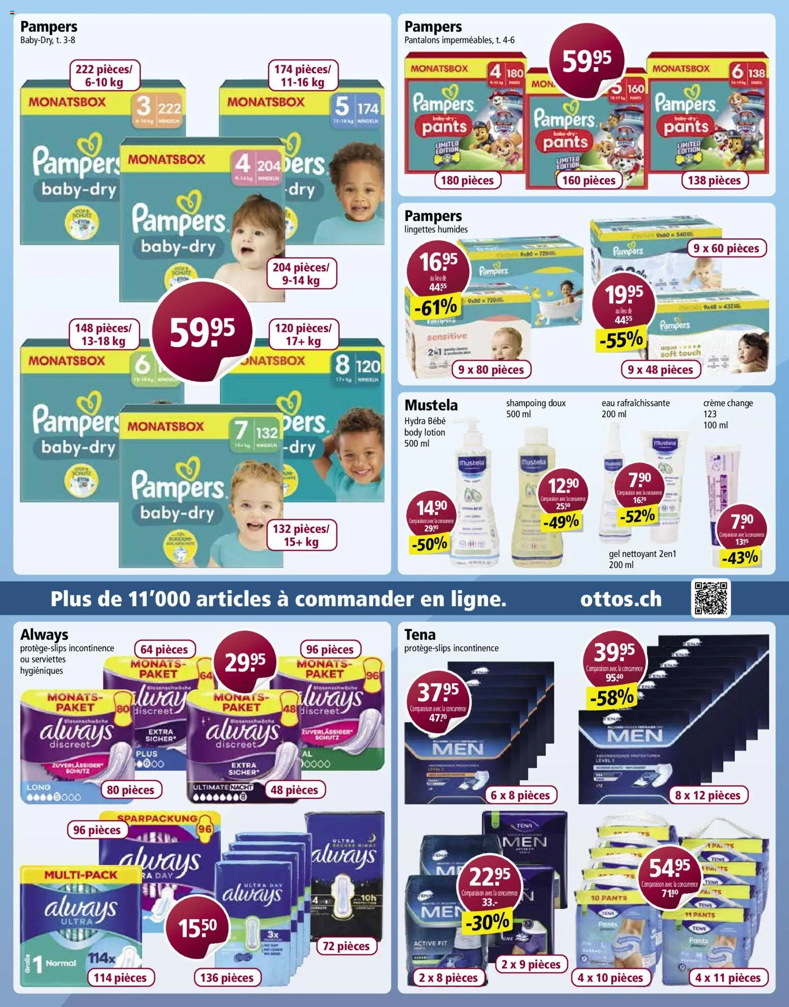 Otto's aktionen FR – gültig ab 29.09.2026 | Seite: 14 | Produkte: Body Lotion, Pampers, Creme