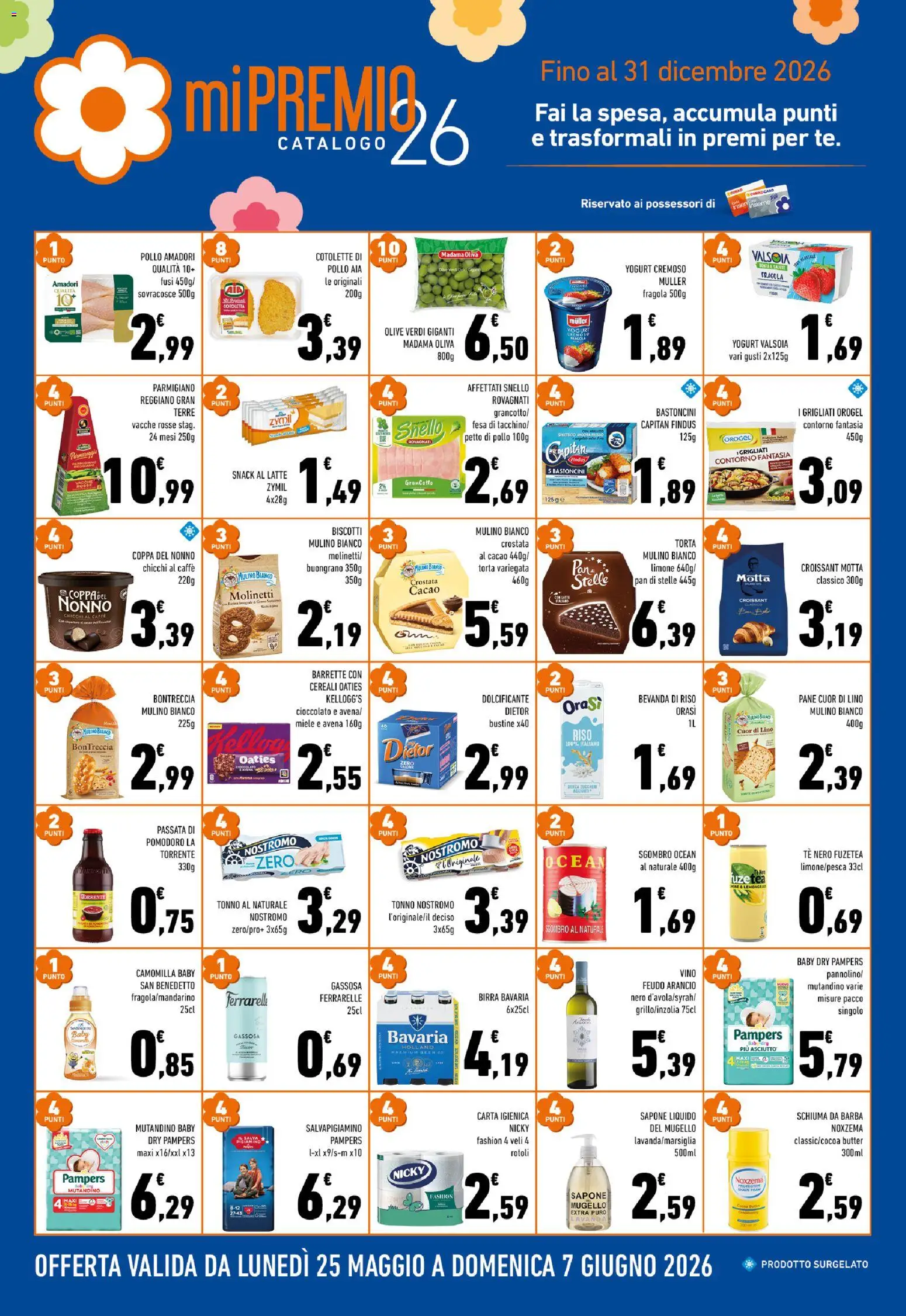 Volantino Conad del 27.05.2026 | Pagina: 6 | Prodotti: Cereali, Latte, Torta, Lavanda