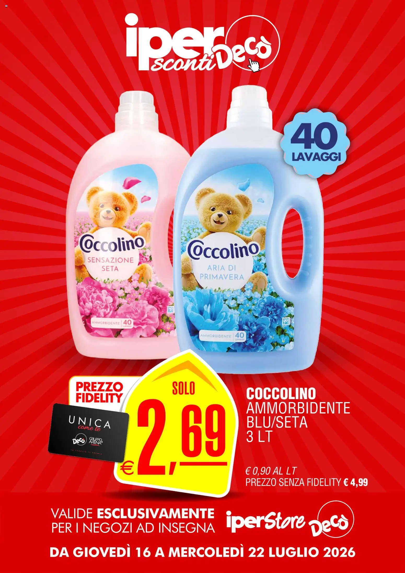Volantino Decò del 16/07/2026 | Pagina: 12