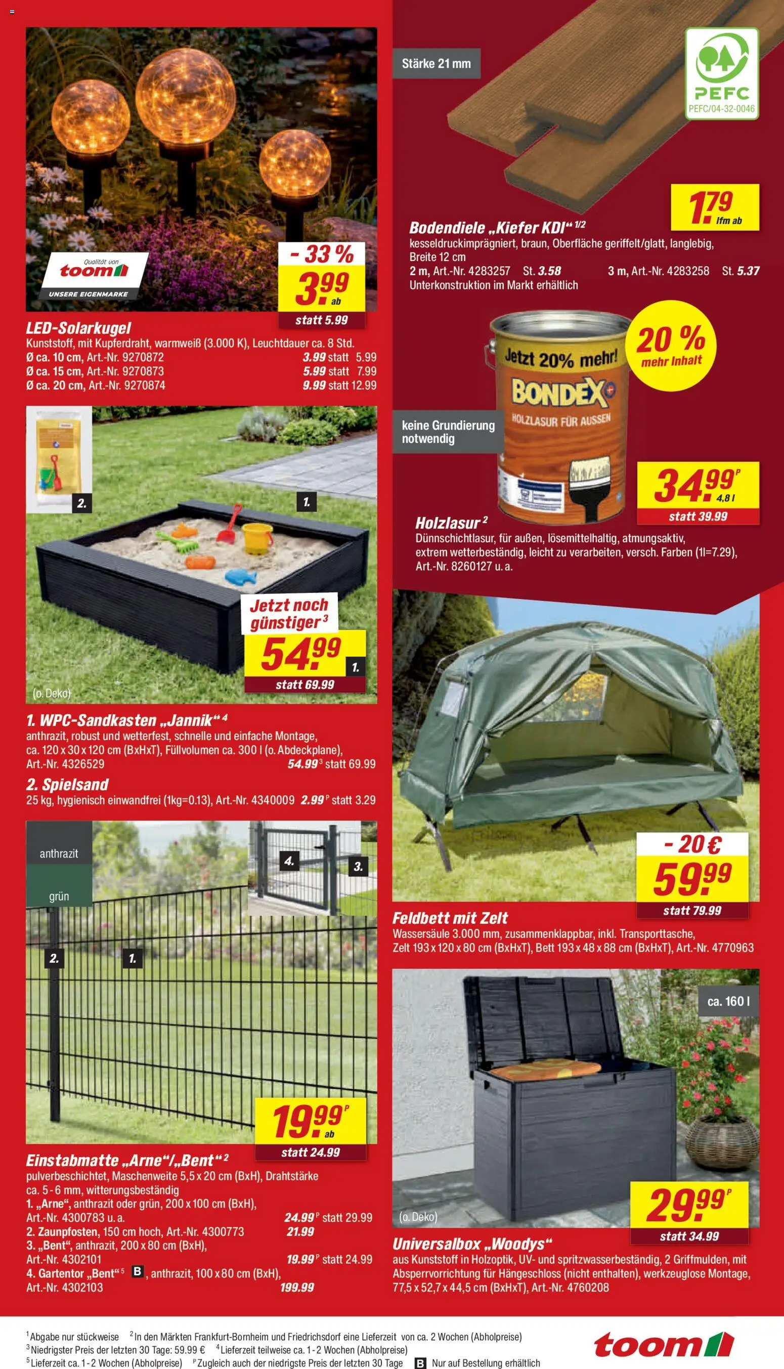 Toom Baumarkt Prospekt 	 | 09.05.2026 | Wie erhält man einen begrenzten Rabatt? | Deutschland