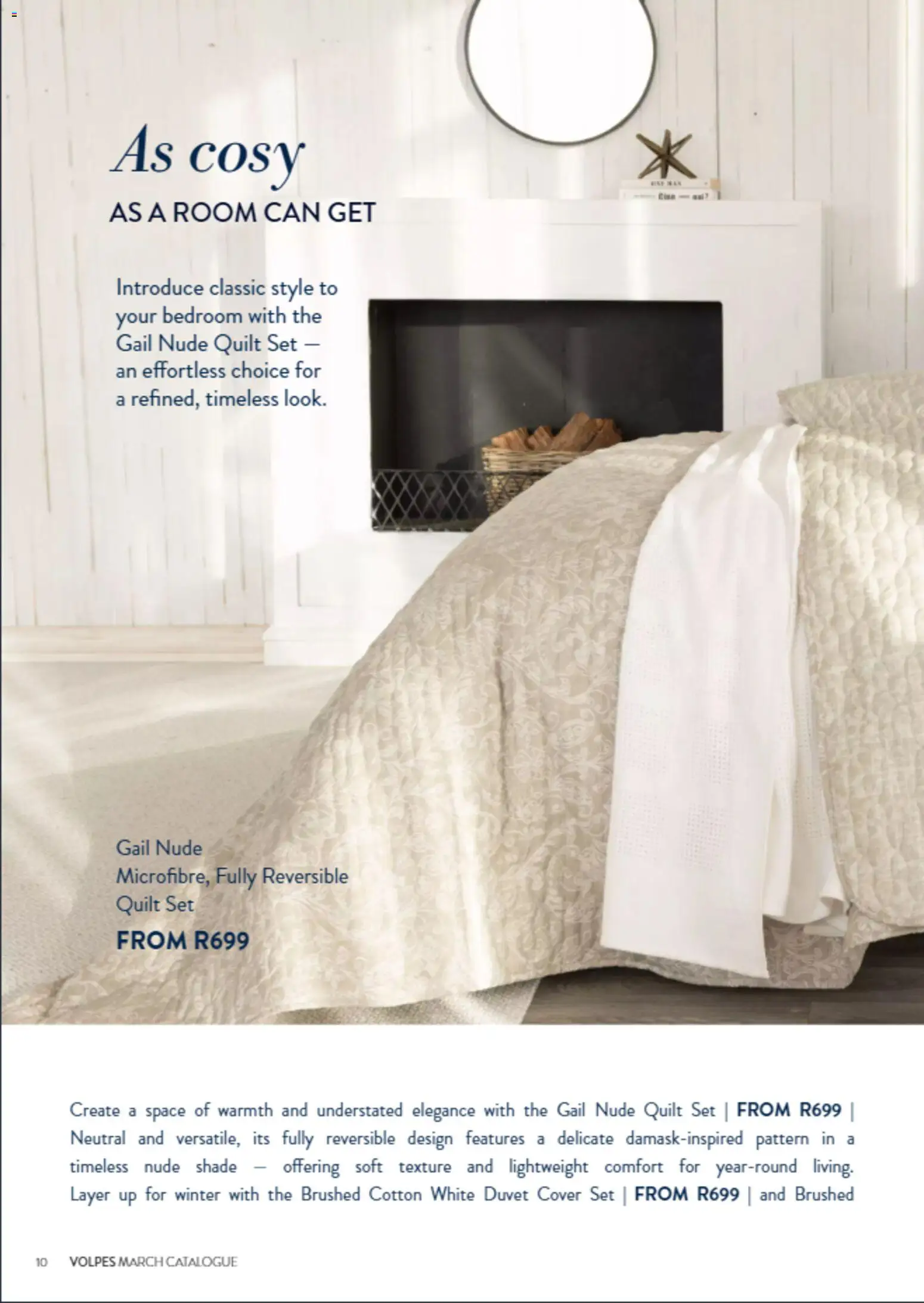 New Volpes catalogue – valid from 01/03/2026 | Page: 10 | Products: Cover, Duvet