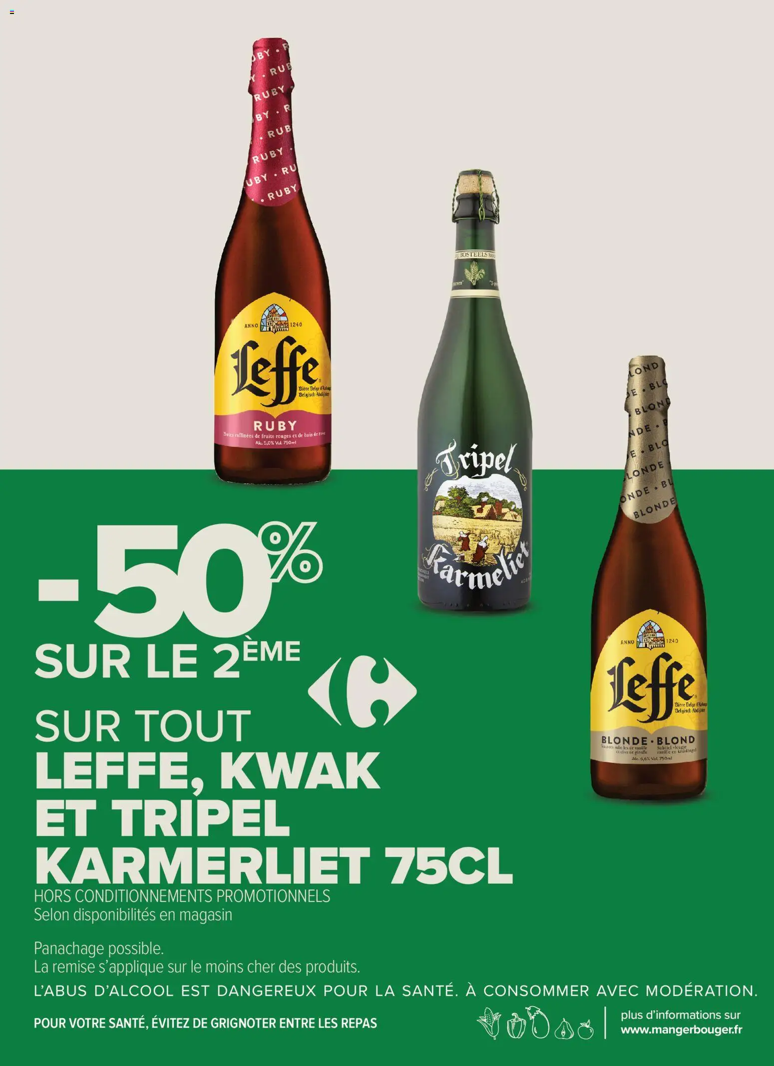 {H1} | Page: 16 | Produits: Leffe, Vanille, Fruits, Bière