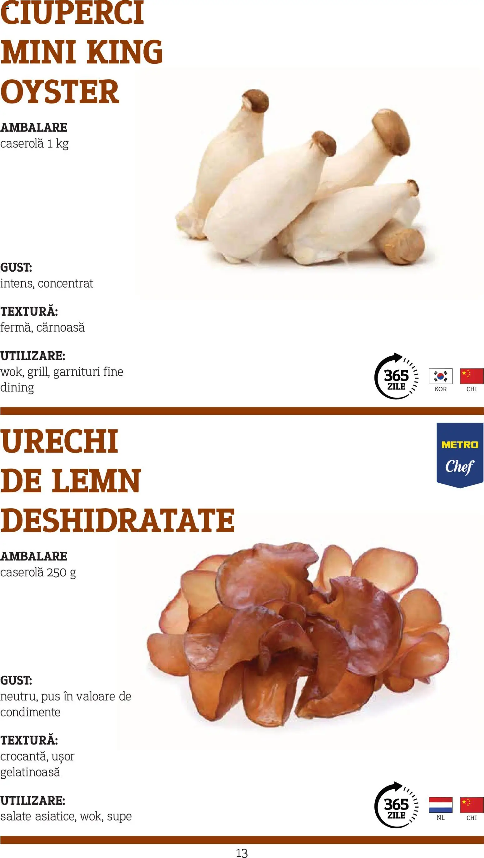 Noul catalog Metro – valabil de la 10.11.2025 | Pagină: 13 | Produse: Ciuperci, Condimente