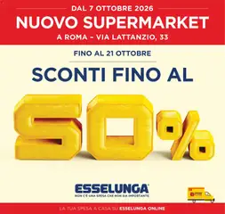 Anteprima del volantino Esselunga S volantino Roma valido a partire dal 07/10/2026
