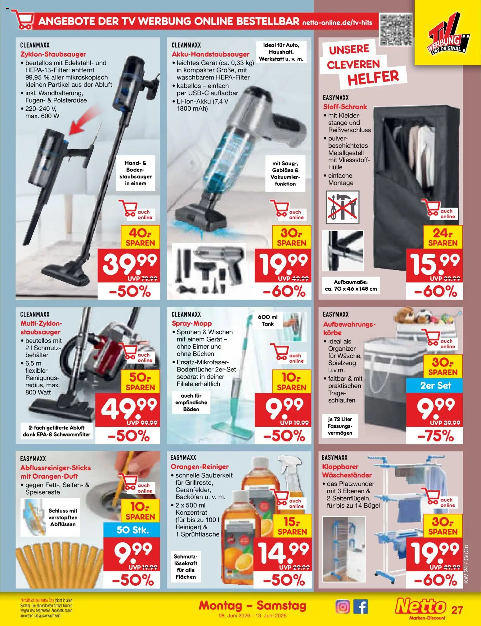 Netto Marken-Discount Prospekt – gültig ab 08.06.2026 | Seite: 45