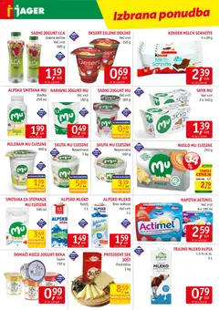 Jager katalog akcije – veljaven od 27.05.2026 | Stran: 5 | Izdelki: Jogi, Skyr, Mleko, Skuta