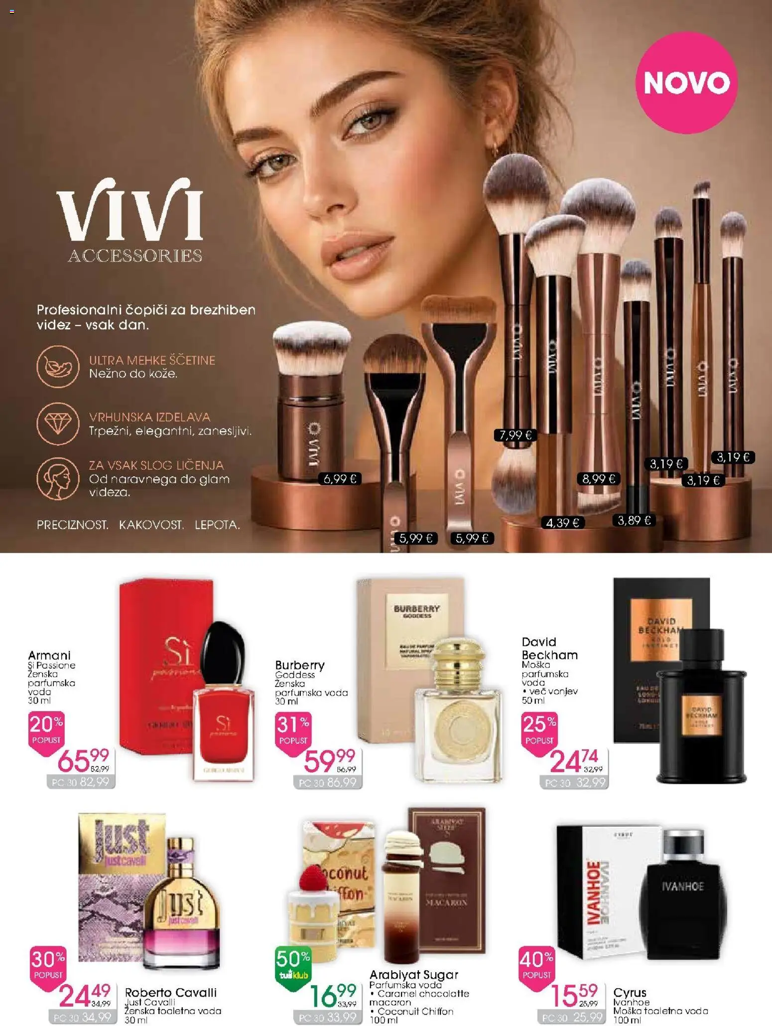 Novi Tuš drogerija katalog ponudbe – veljaven od 15.07.2026 | Stran: 5 | Izdelki: Voda, Toaletna voda, Parfumska voda