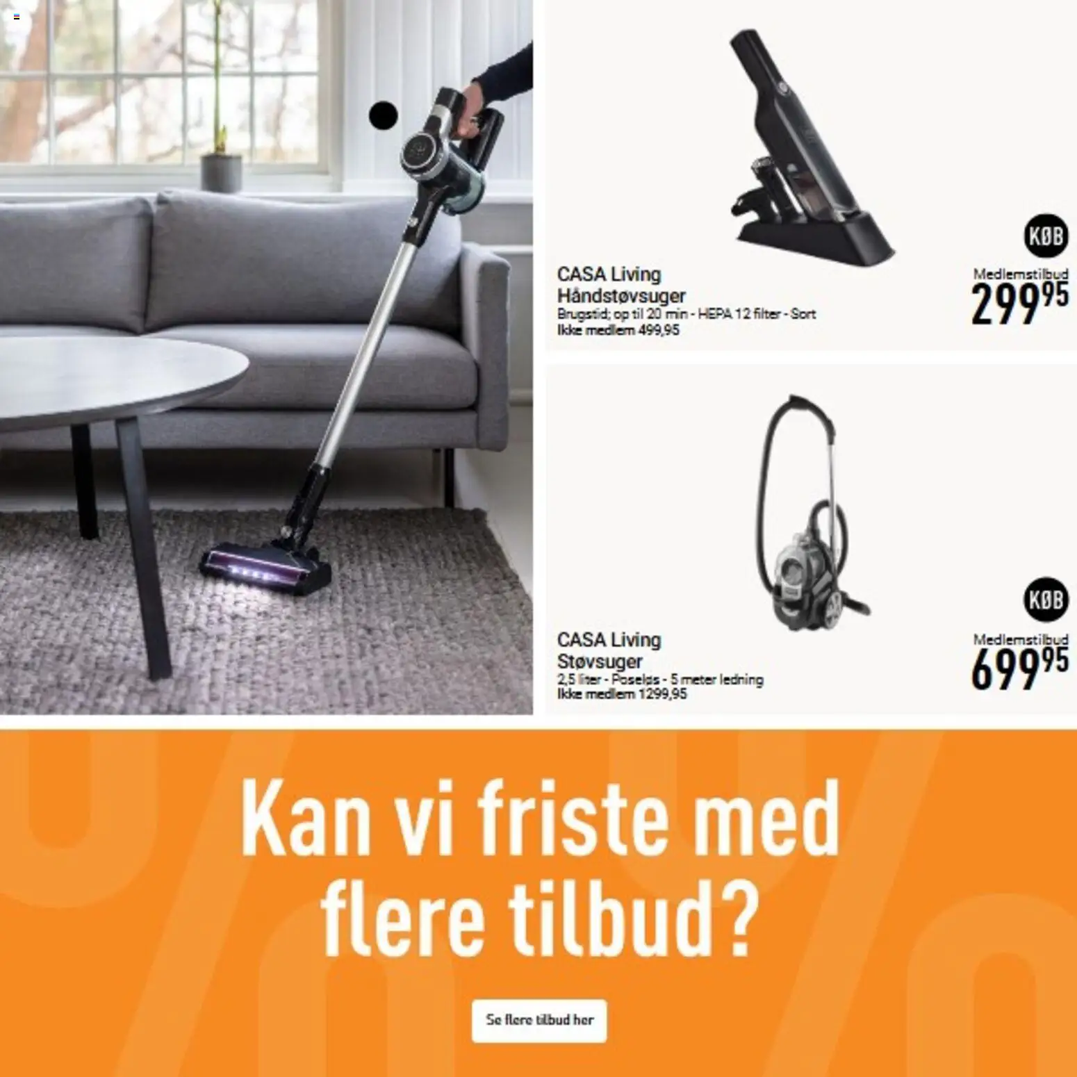 Imerco tilbudsavis – gyldig fra 19/10/2026 | Side: 73 | Produkter: Støvsuger