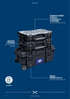 Náhled letáku HORNBACH leták - Industrial vybavení dílny od 01.01.2026 | Strana: 74 | Produkty: Box, Zásobník