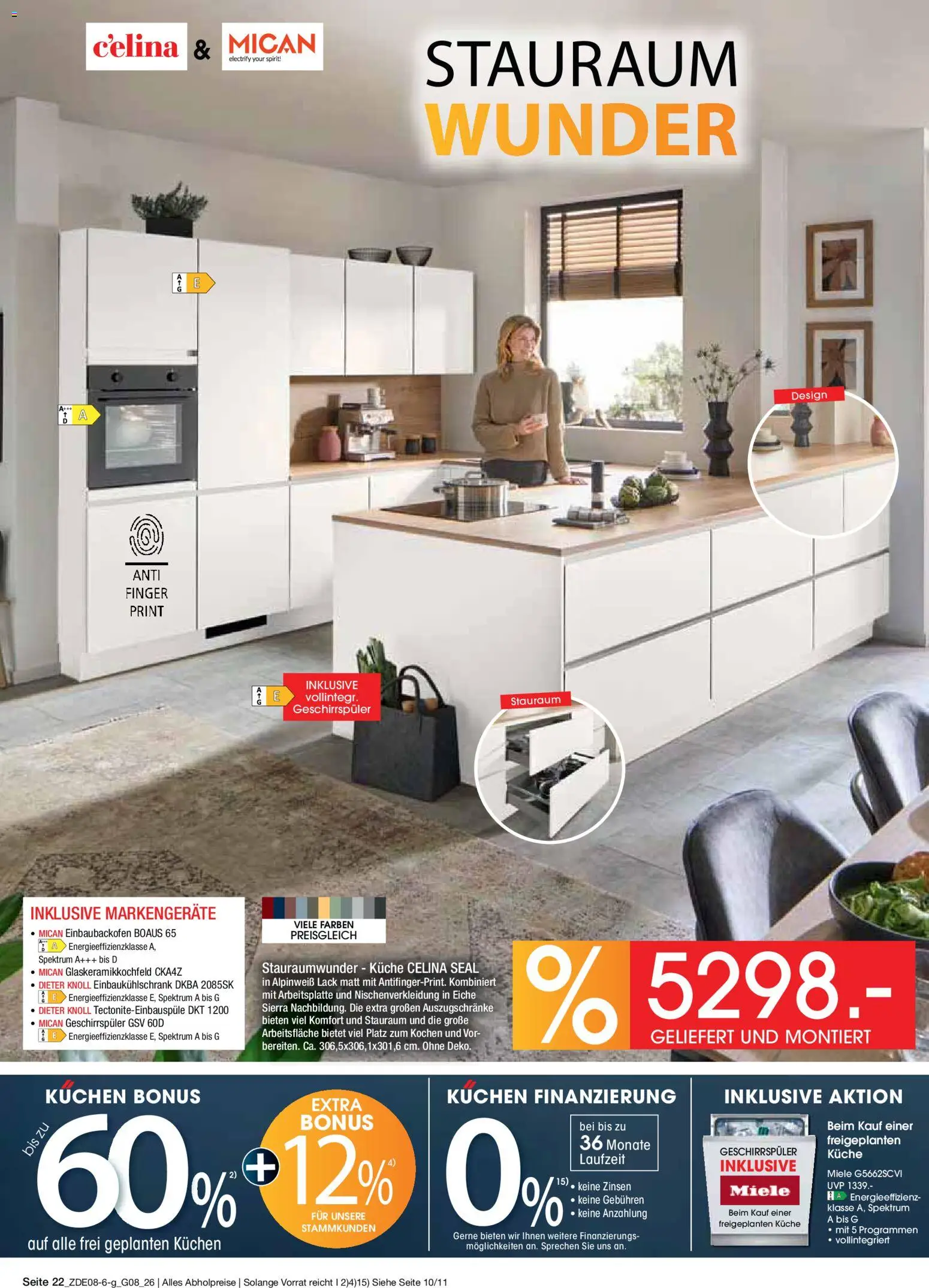 Zurbrüggen Bonus sonder-tage – gültig ab 31.07.2026 | Seite: 50 | Produkte: Miele, Geschirrspüler, Küche, Kuchen
