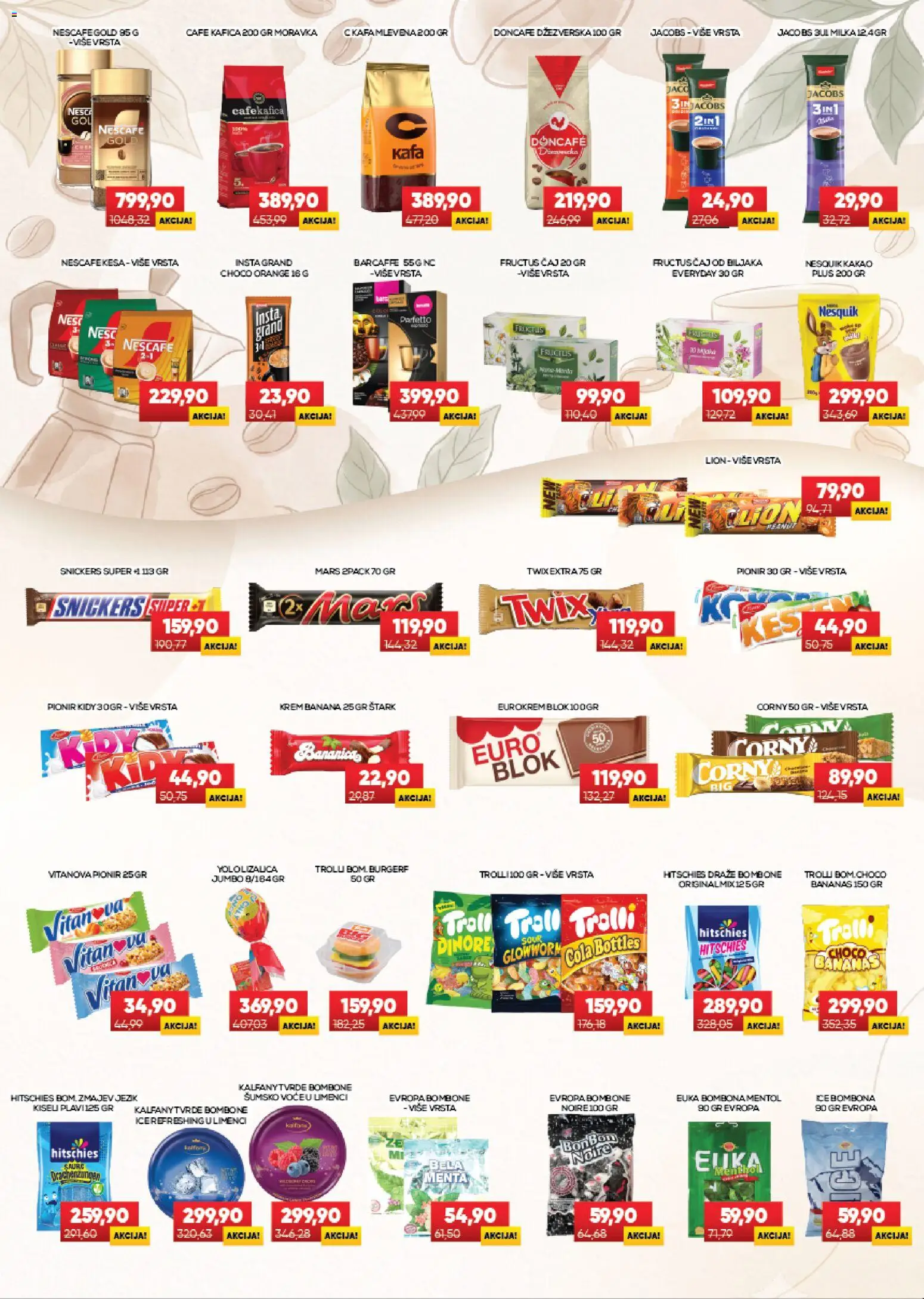 Medius katalog - važi od 28.07.2026 | Strana: 16 | Proizvode: Milka, Twix, Nescafé, Nesquik