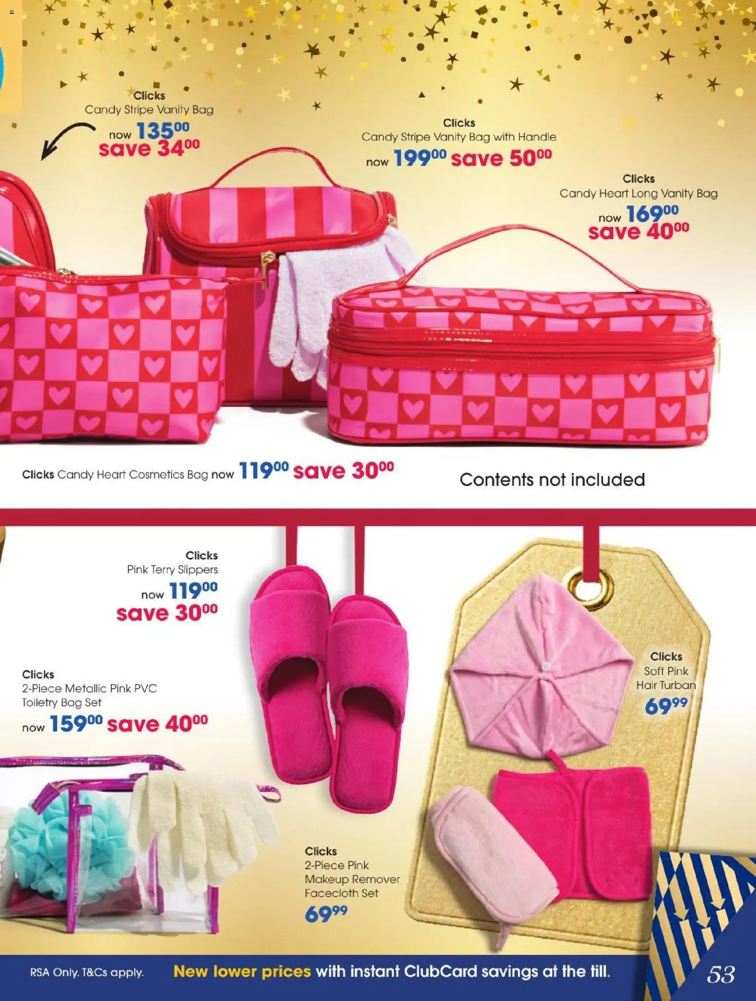 New Clicks catalogue – valid from 27/10/2026 | Page: 53 | Products: Slippers, Bag