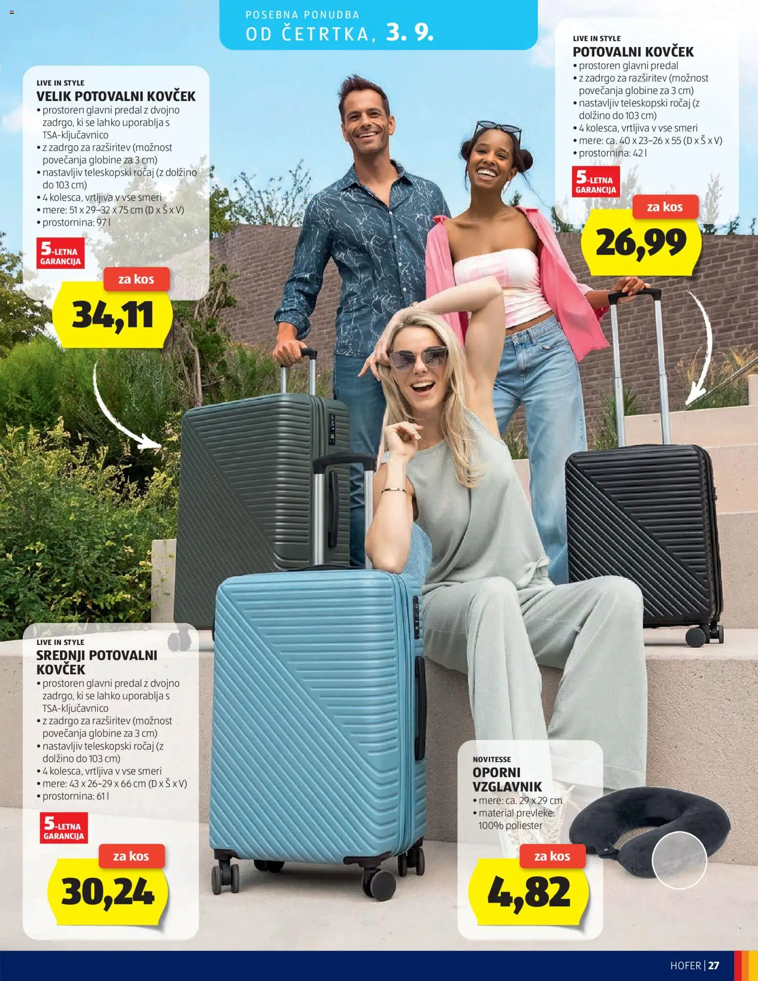 Hofer SI katalog | vrijedi od 26.08.2026 | Stranica: 27