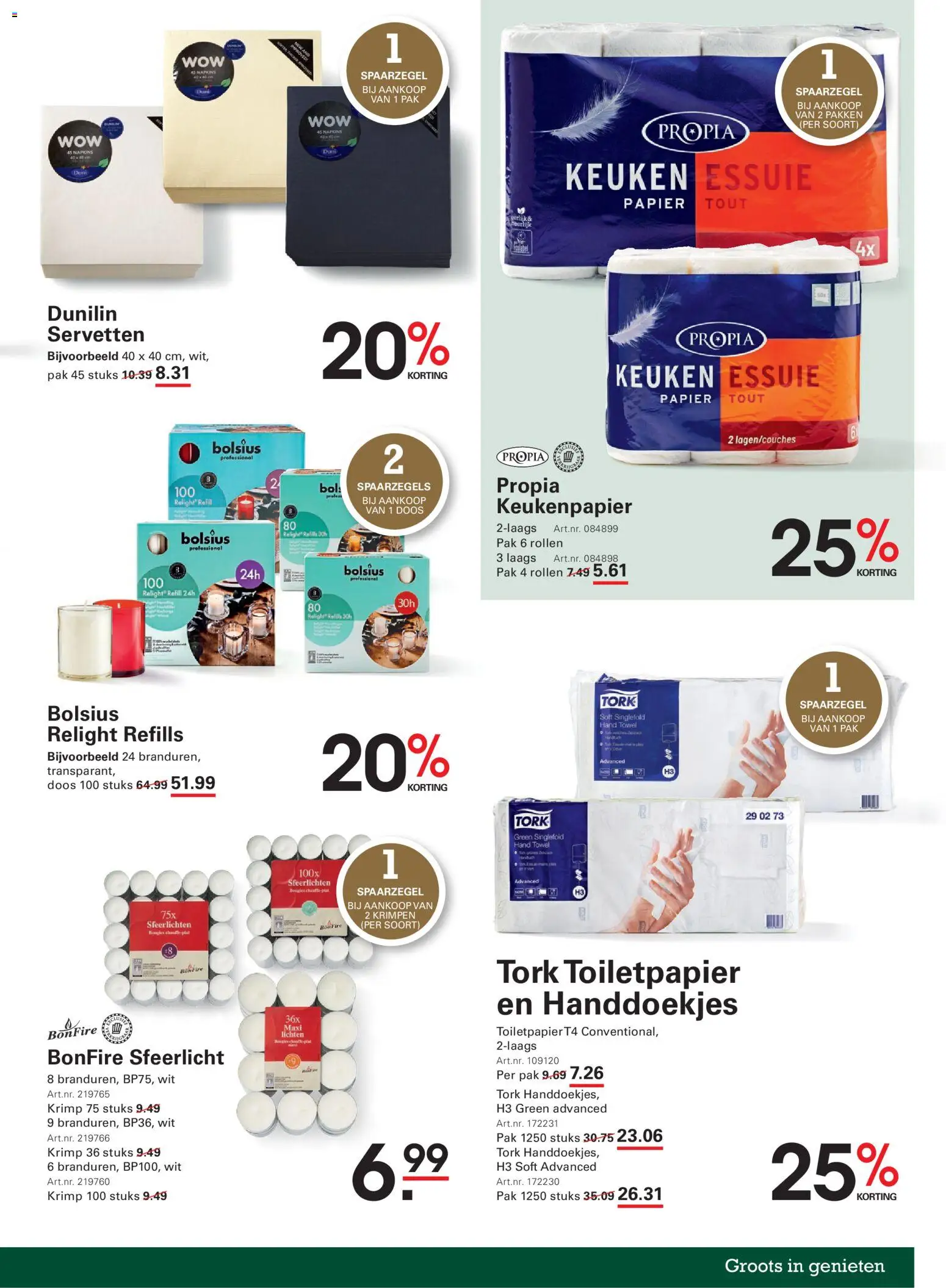 {H1} | Pagina: 63 | Producten: Keukenpapier, Papier, Bol, Toiletpapier