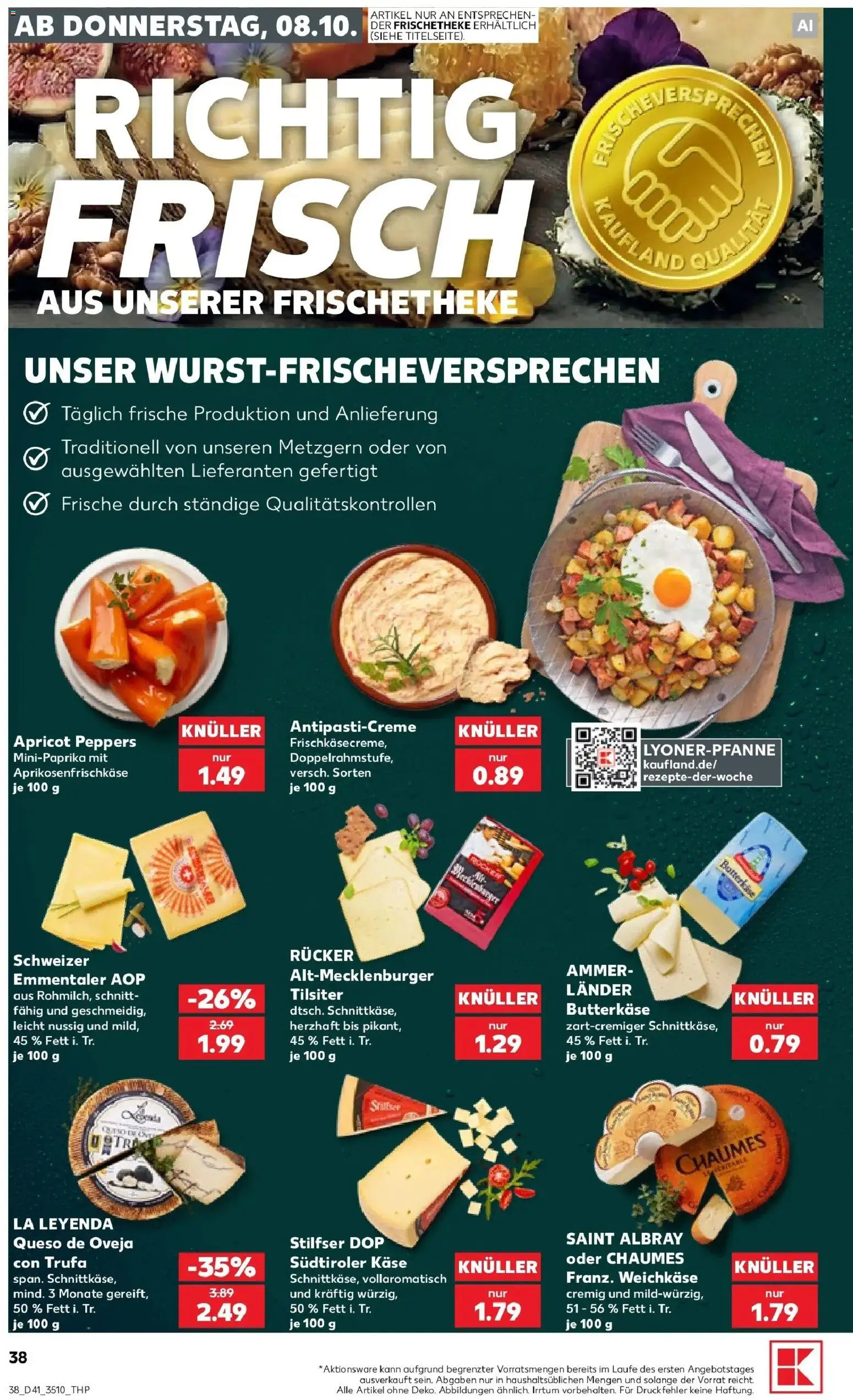 Prospekt Kaufland ab 08.10.2026 » Angebote Online zum Blättern | Seite: 38