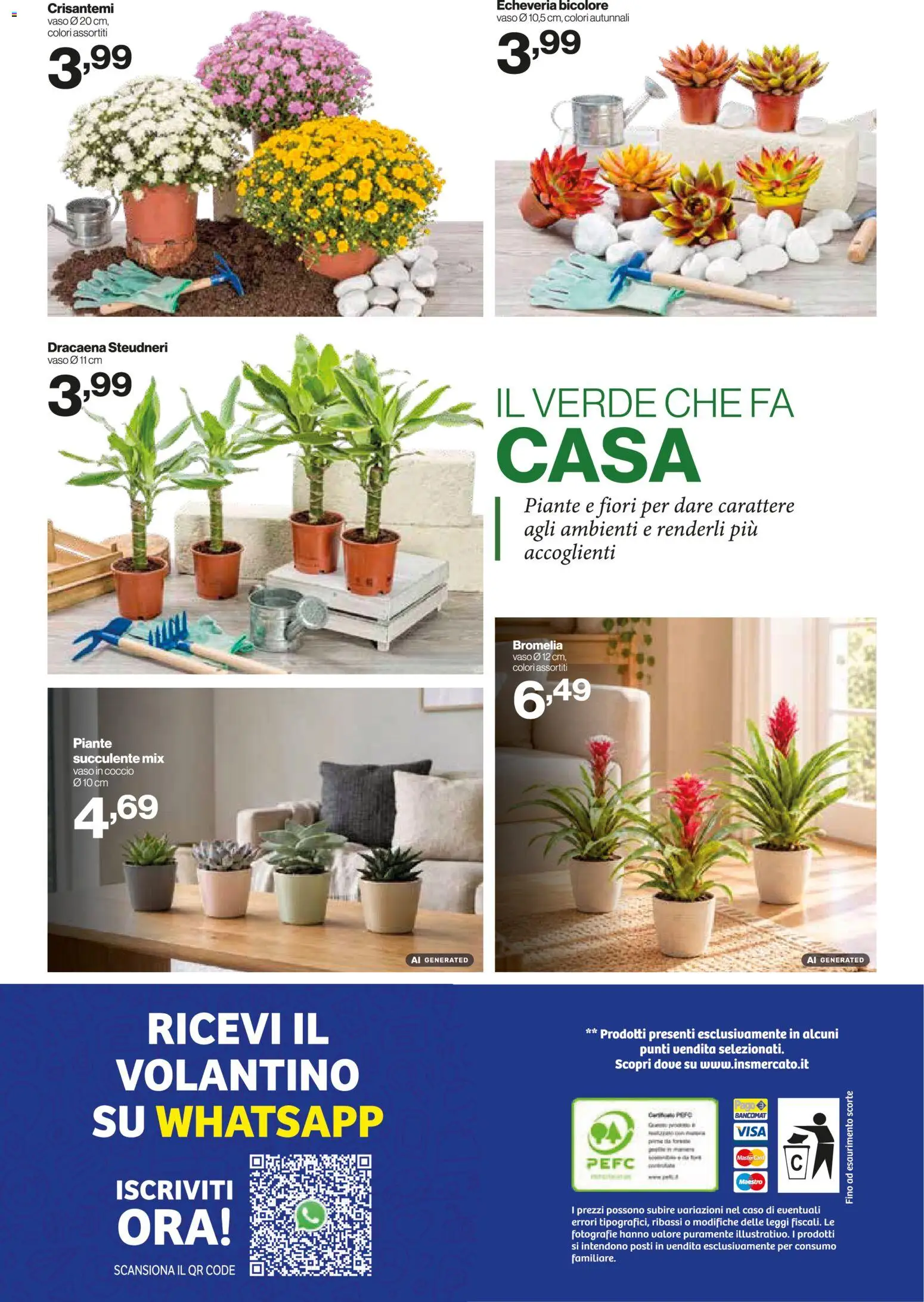Volantino IN's del 21/10/2026 | Pagina: 24 | Prodotti: Fiori, Crisantemi, Vaso