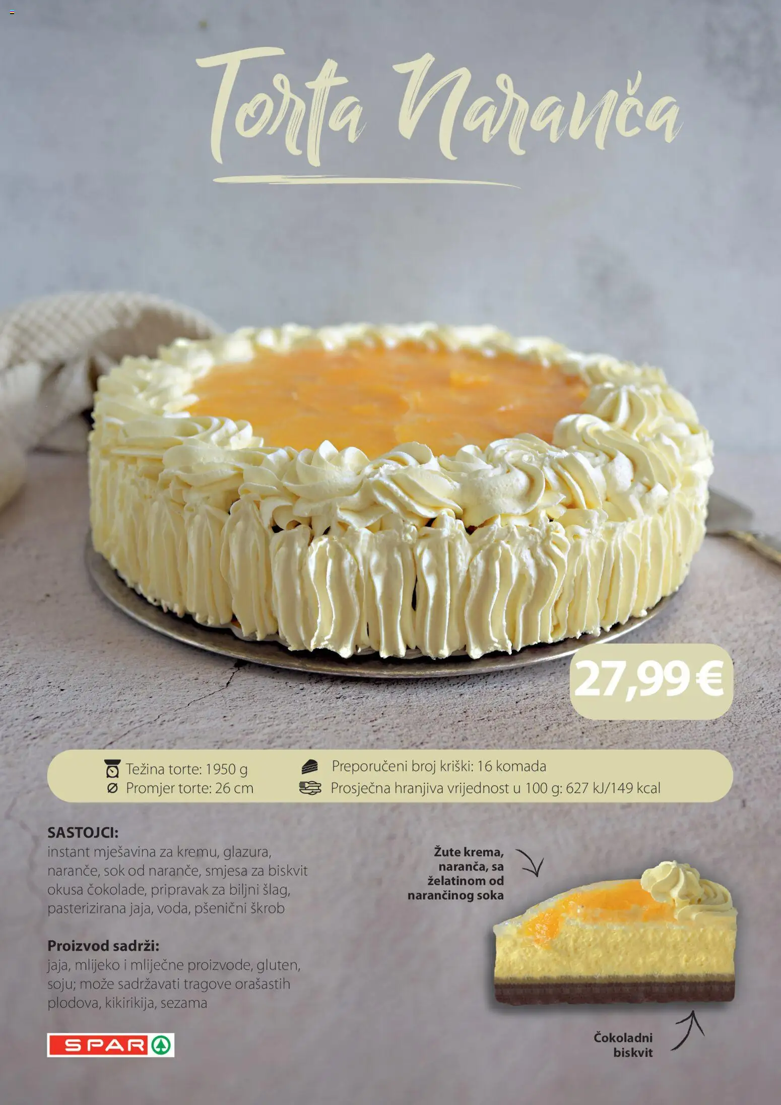 Spar katalog | vrijedi od 05.06.2026 | Stranica: 5 | Proizvodi: Mlijeko, Sok, Šlag, Torta