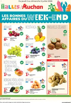 Auchan Bons plans du week end - Voorbeeld van een folder van Auchan, geldig van 02/07/2026