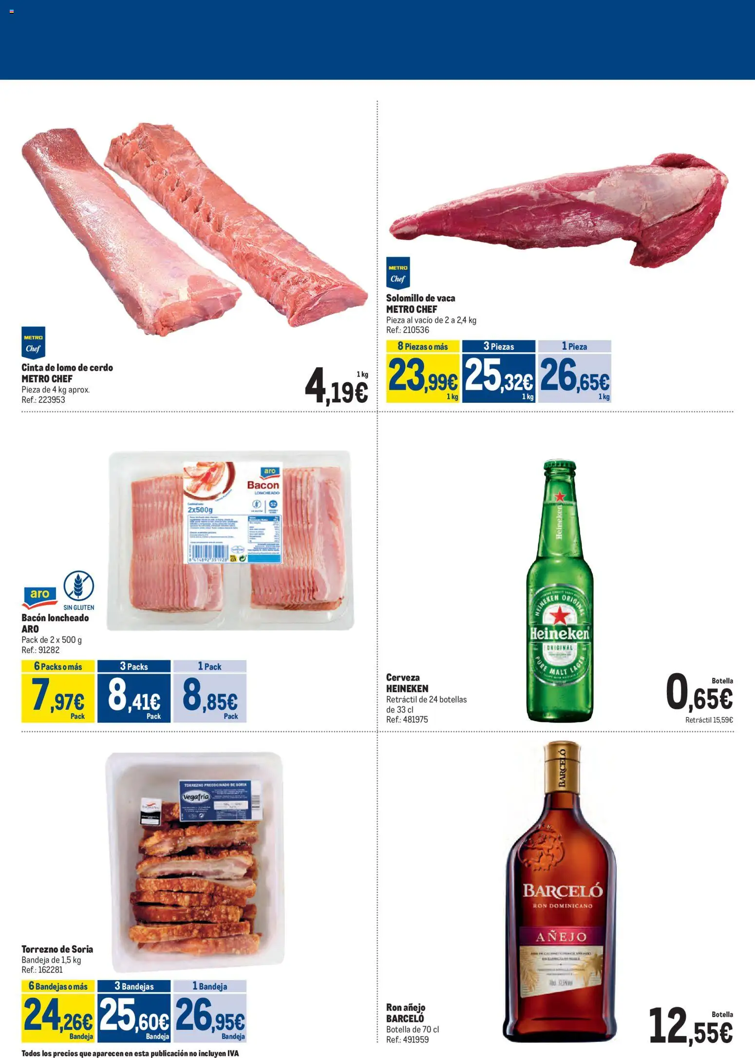 Makro Especial Sant Joan Palma │ válido desde el 06.06.2026 | Página: 2 | Productos: Ron, Cerveza, Bandeja, Σπανάκι