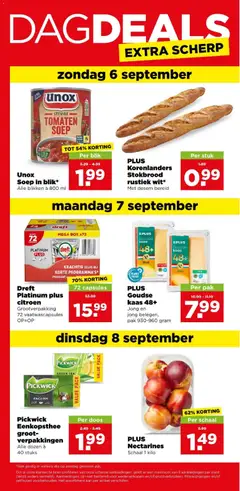 PLUS Goudse kaas 48+, Jong en jong belegen, pak 930-960 gram - Voorbeeld van een folder van Plus, geldig van 02-09-2026 | Pagina: 42